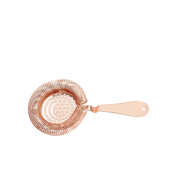 [BC-NHAW5C] Copper Sprung Premium Julep Strainer