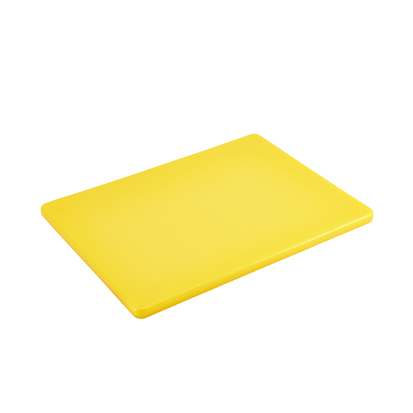 [BC-NHD1812Y] GenWare Yellow High Density Chopping Board 18 x 12 x 0.5"
