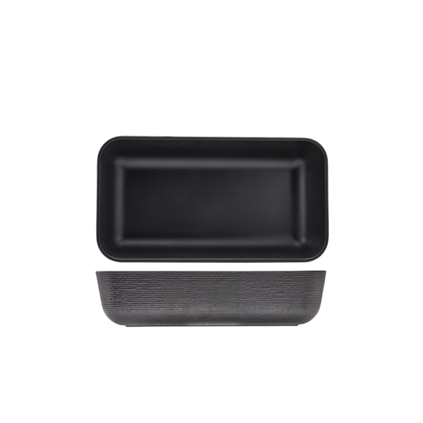 GenWare Melamine Black Jute Deep Dish GN 1/3