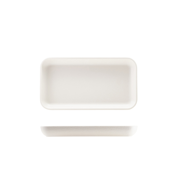 GenWare Melamine White Jute Platter GN 1/3