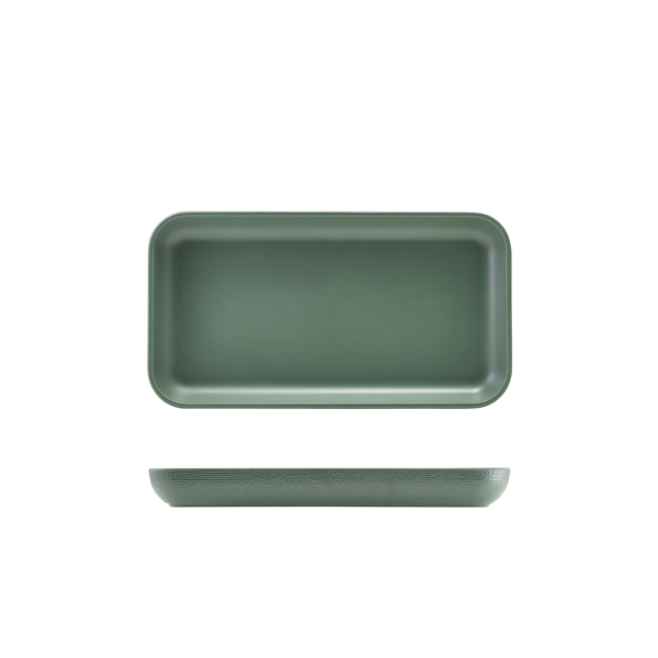 [BC-NJT130367] GenWare Melamine Green Jute Platter GN 1/3