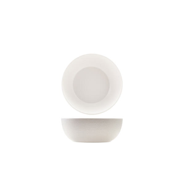 [BC-NJT200945] GenWare Melamine White Jute Buffet Bowl 20 x 7.5cm