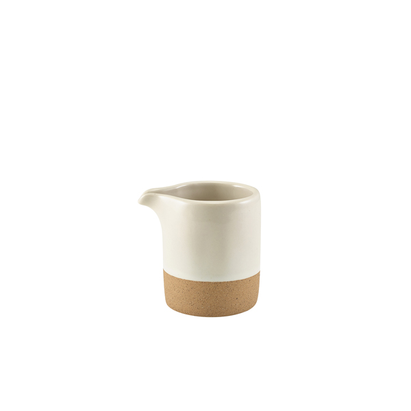 GenWare Kava White Stoneware Jug 9cl/ 3.2oz (Pack of 12)