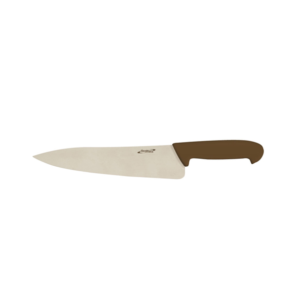 [BC-NK-C10BR] Genware 10'' Chef Knife Brown
