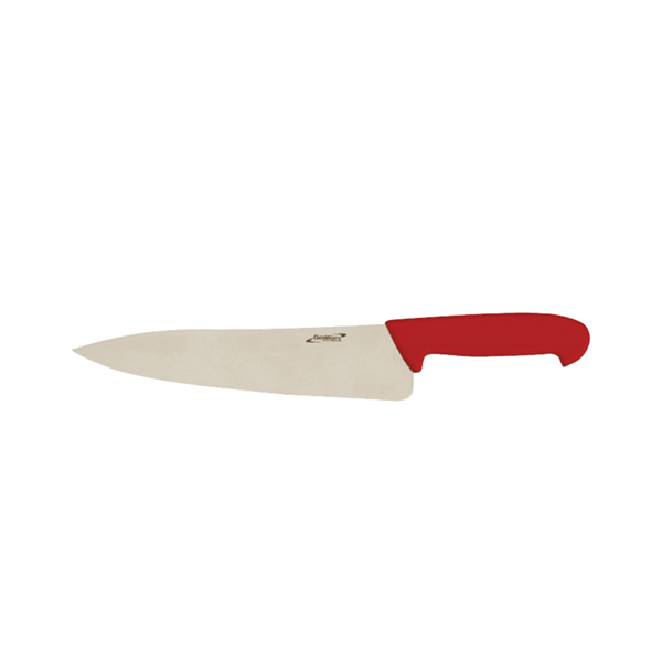 [BC-NK-C10R] Genware 10'' Chef Knife Red