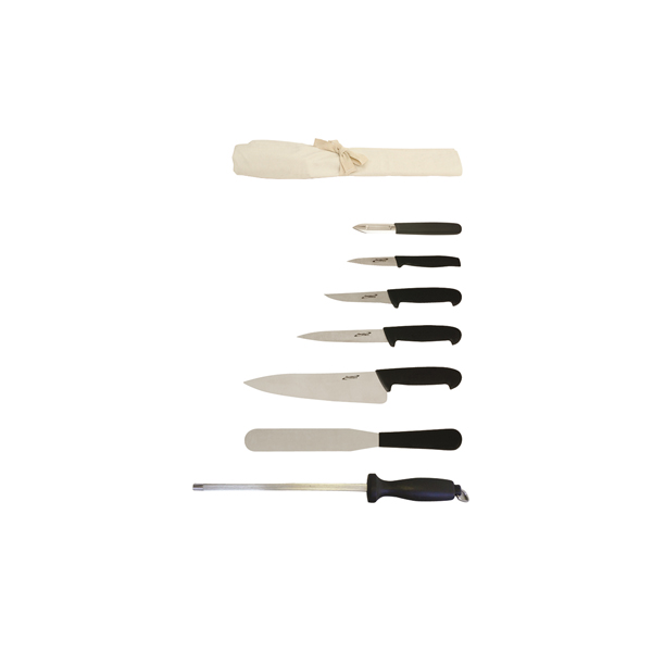 [BC-NKNIFESET7] 7 Piece Knife Set + Knife Wallet