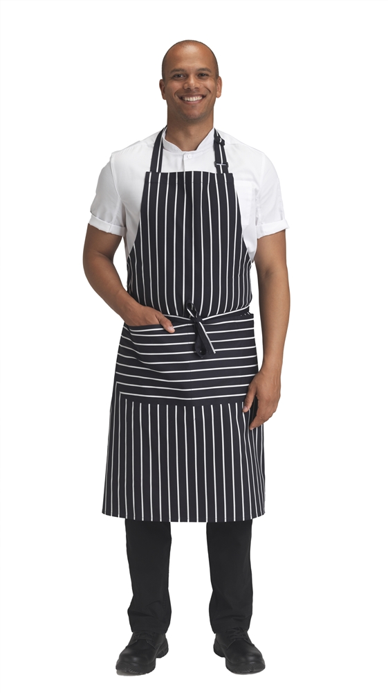 Apron Bib   Pkt 36"X40" (Navy)