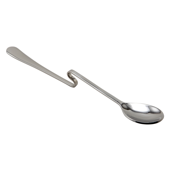 [BC-NLS08H] Hanging Latte Spoon 8" 18/8 S/St. (Dozen)