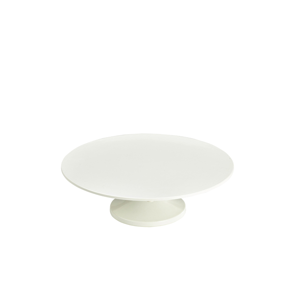 [BC-NMCS33] GenWare Melamine White Cake Stand 33cm/ 13"
