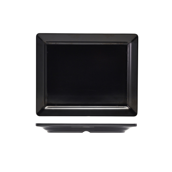 [BC-NMEL12-BK] GenWare Melamine Black Platter GN 1/2