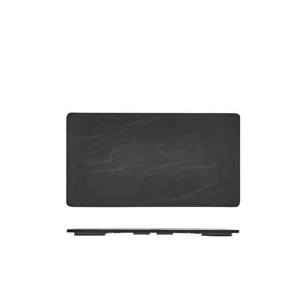 GenWare Melamine Slate Effect Platter GN 1/3