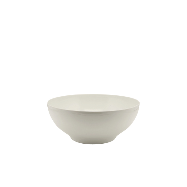 [BC-NMELRB-25] GenWare Melamine White Round Buffet Bowl 25.7cm
