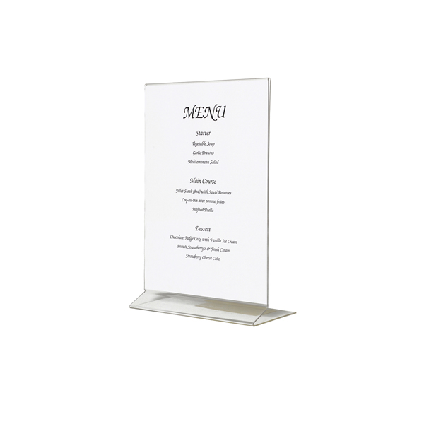 [BC-NMHA4] Acrylic Menu Holder A4 Size