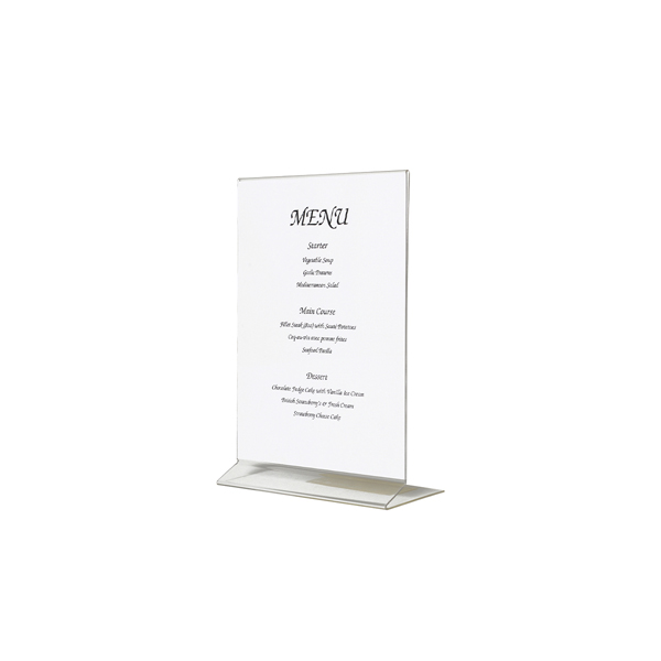 Acrylic Menu Holder A5 Size