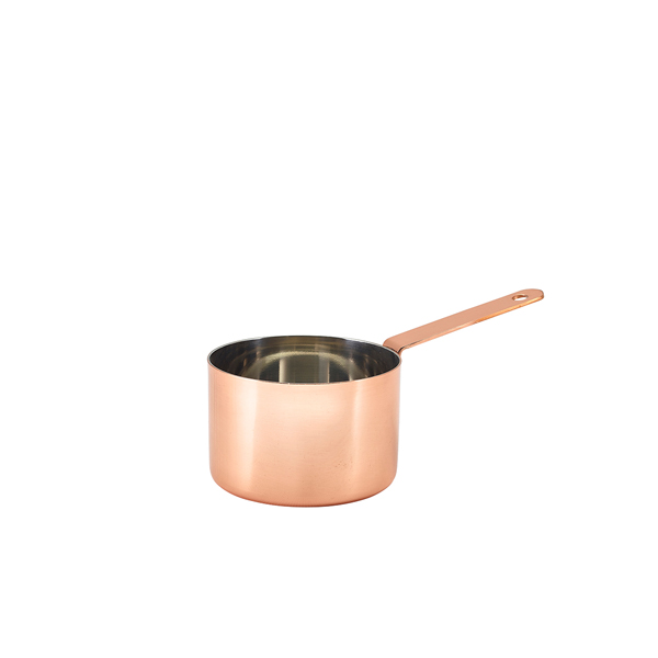 [BC-NMSP9C] Mini Copper Saucepan 9 x 6.3cm (Pack of 6)