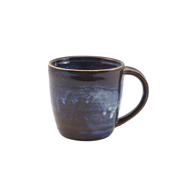 Terra Porcelain Aqua Blue Mug 30cl/ 10.5oz (Pack of 6)