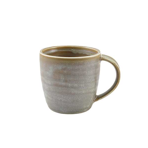 Terra Porcelain Matt Grey Mug 30cl/ 10.5oz (Pack of 6)