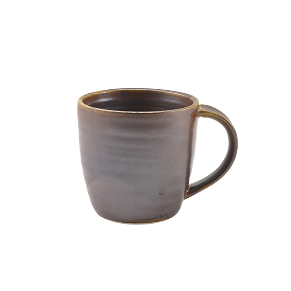 Terra Porcelain Rustic Copper Mug 30cl/ 10.5oz (Pack of 6)