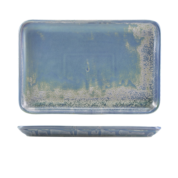 [BC-NNR-PSF32] Terra Porcelain Seafoam Rectangular Platter 30 x 20cm (Pack of 3)