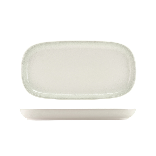[BC-NNR-SCR29] Sereno Porcelain Cirrus Rectangular Platter 30 x 15.5cm (Pack of 6)