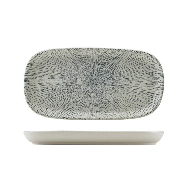 [BC-NNR-SST29] Sereno Porcelain Strato Rectangular Platter 30 x 15.5cm (Pack of 6)