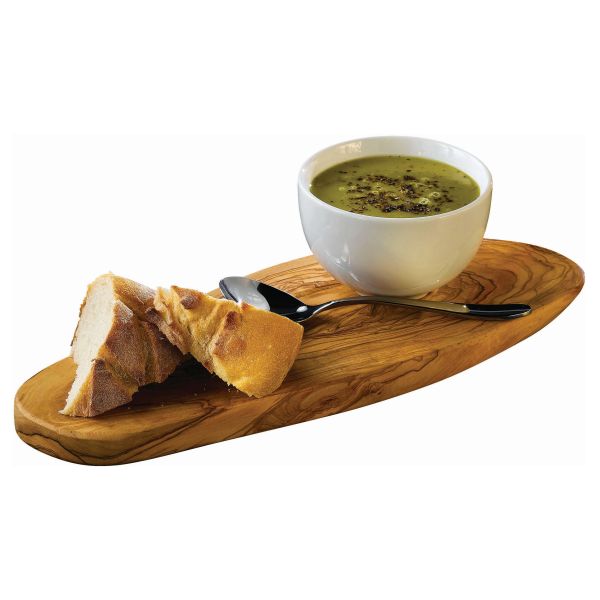 [BC-NOWRPXS] Olive Wood Rustic Platter 26 x 13cm+/-
