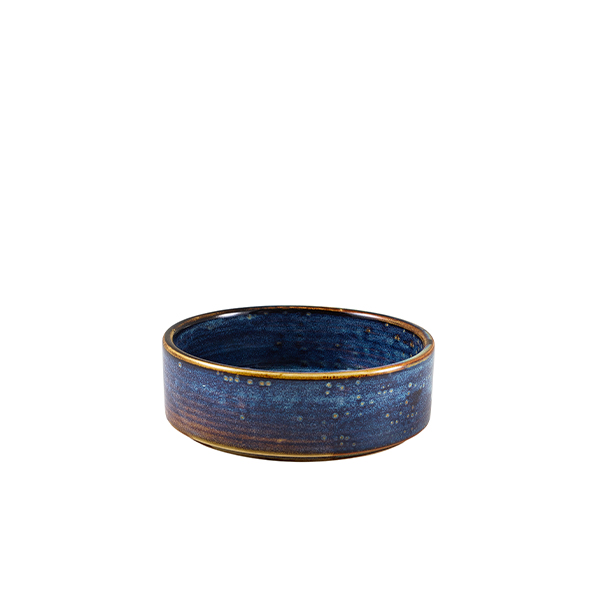 Terra Porcelain Aqua Blue Presentation Bowl 13cm (Pack of 6)