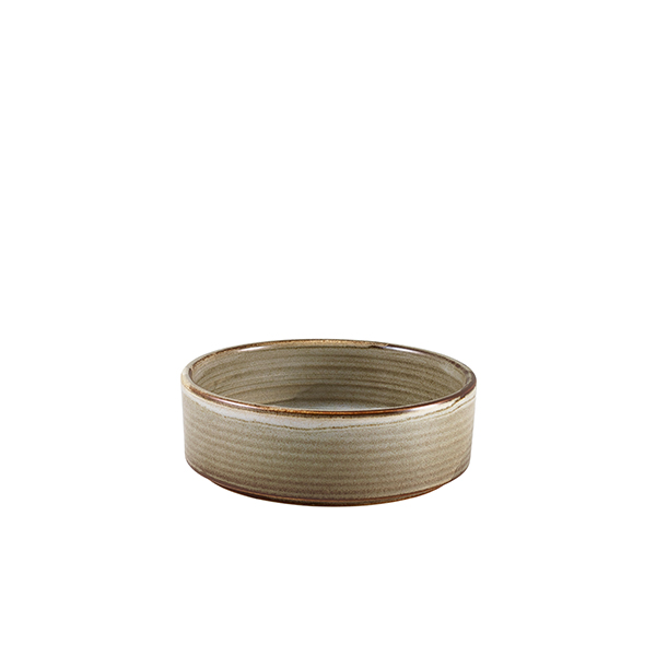 [BC-NPB-PG13] Terra Porcelain Grey Presentation Bowl 13cm (Pack of 6)