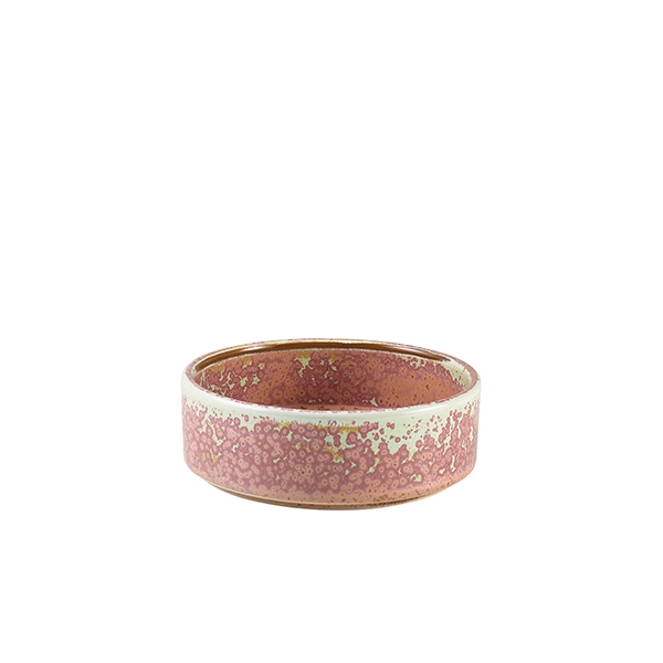 Terra Porcelain Rose Presentation Bowl 13cm (Pack of 6)