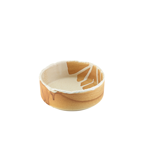 Roko Porcelain Sand Presentation Bowl 13cm (Pack of 4)