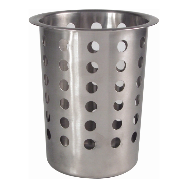 [BC-NPCC-4] GenWare Stainless Steel Perforated Cutlery Cylinder