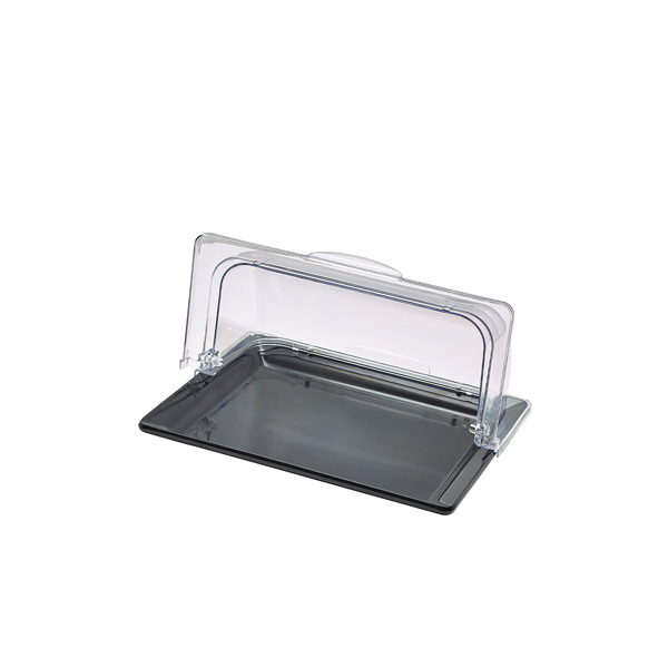 [BC-NPCGN12RT] GenWare Polycarbonate GN 1/2 Roll Top Cover