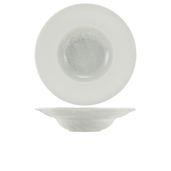[BC-NPD-PLS28] Incise Porcelain Lustre Pasta Dish 28cm (Pack of 6)