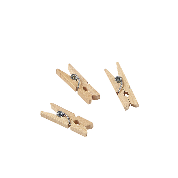 [BC-NPEG2] Miniature Wooden Pegs 2.5cm/ 1"  (1000pcs)