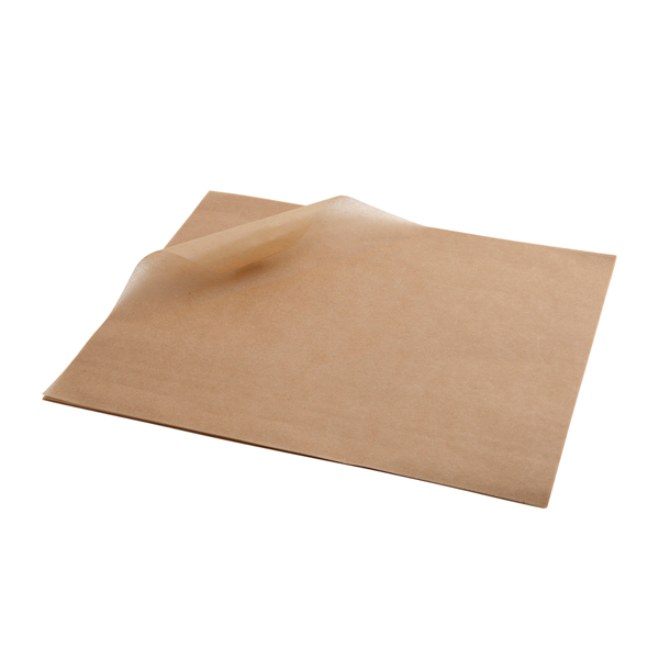 Greaseproof Paper Brown 25 x 20cm