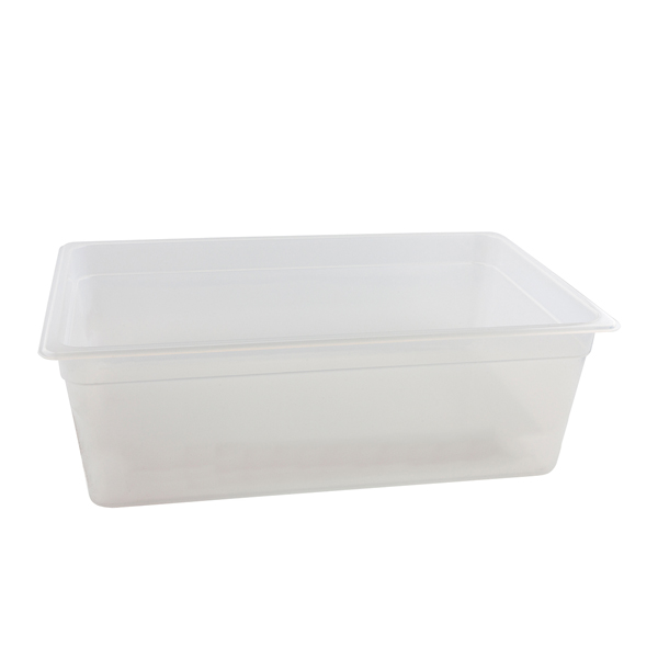 [BC-NPP11-200] 1/1 -Polypropylene GN Pan 200mm Clear (Pack of 6)