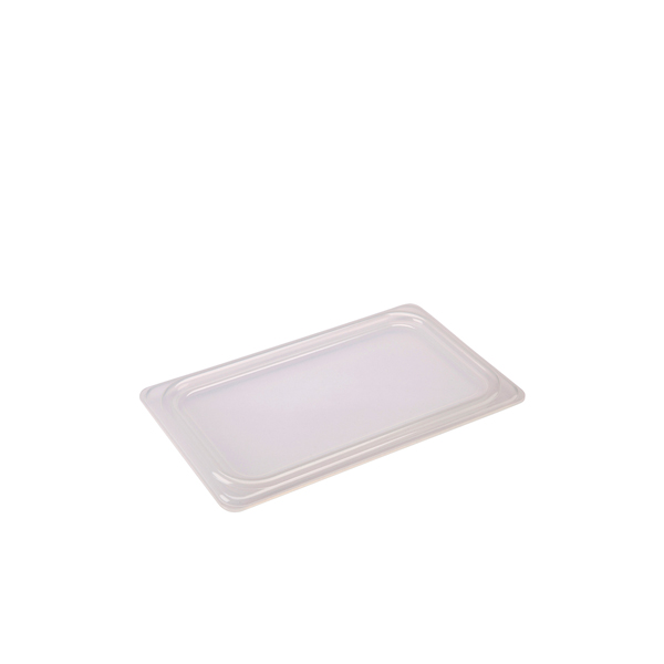 1/2 Polypropylene GN Lid Clear (Pack of 6)