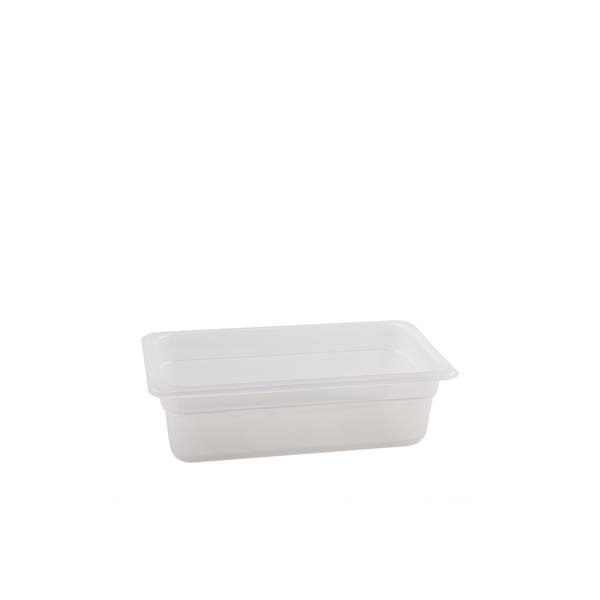 [BC-NPP14-100] 1/4 -Polypropylene GN Pan 100mm Clear (Pack of 6)
