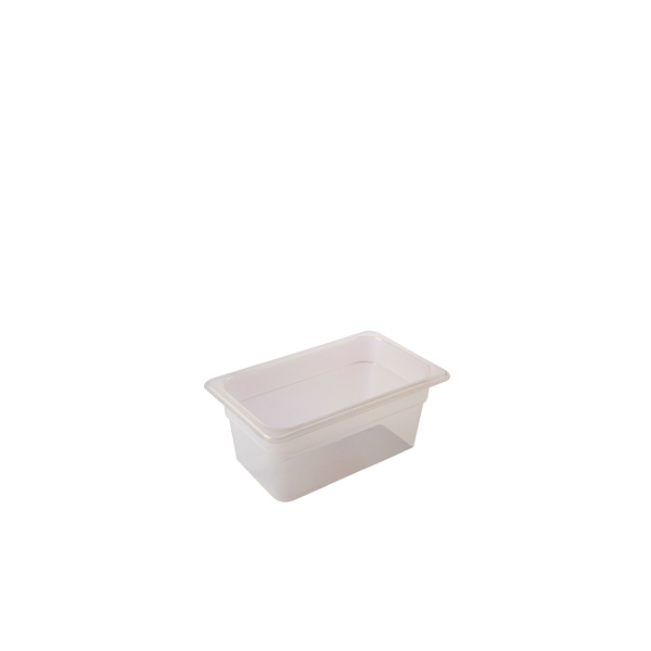 [BC-NPP16-100] 1/6 -Polypropylene GN Pan 100mm Clear (Pack of 6)