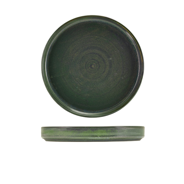 [BC-NPR-PAG21] Terra Porcelain Aqua Green Presentation Plate 20.5cm (Pack of 6)