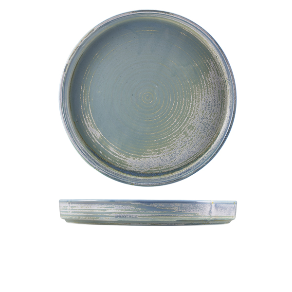 [BC-NPR-PSF26] Terra Porcelain Seafoam Presentation Plate 26cm (Pack of 6)