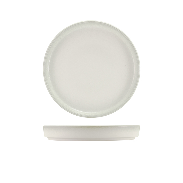 [BC-NPR-SCR20] Sereno Porcelain Cirrus Presentation Plate 20cm (Pack of 6)