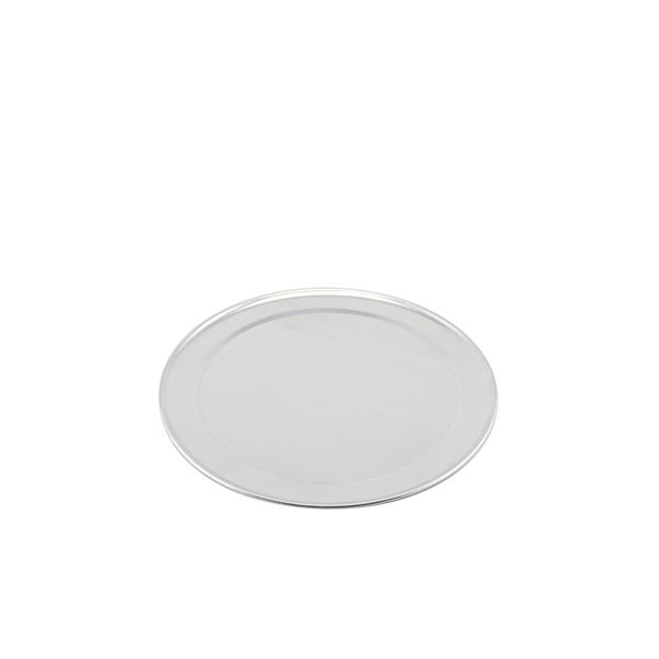 Genware Alum. Flat Wide Rim Pizza Pan 9"