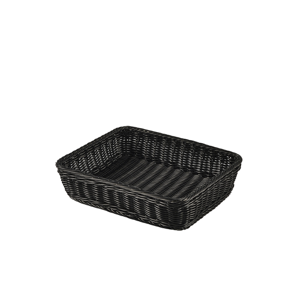 Polywicker Display Basket GN 1/2 Black