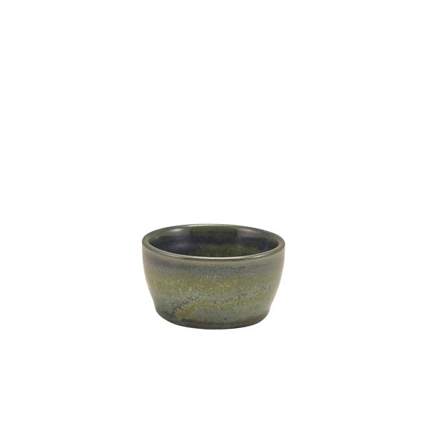 [BC-NRAM-PAG2] Terra Porcelain Aqua Green Ramekin 7cl/2.5oz (Pack of 12)