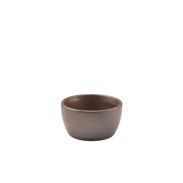 [BC-NRAM-PRC2] Terra Porcelain Rustic Copper Ramekin 7cl/ 2.5oz (Pack of 12)