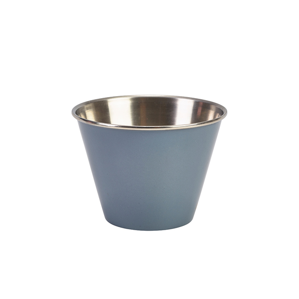 [BC-NRAMST12G] GenWare Grey Stainless Steel Ramekin 34cl/ 12oz (Pack of 24)
