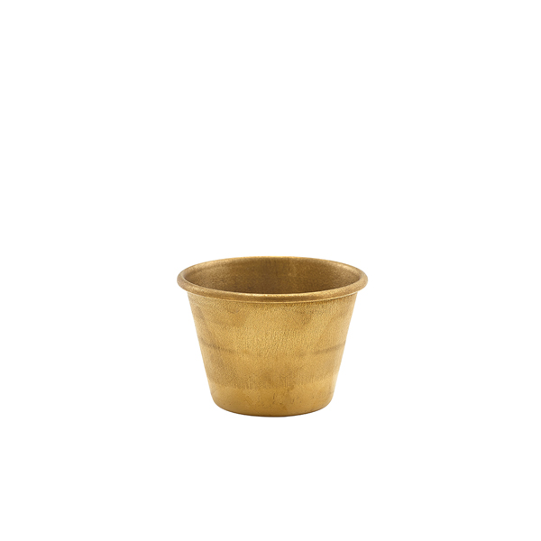 [BC-NRAMST2GDV] GenWare Gold Vintage Steel Ramekin 71ml/ 2.5oz (Pack of 24)