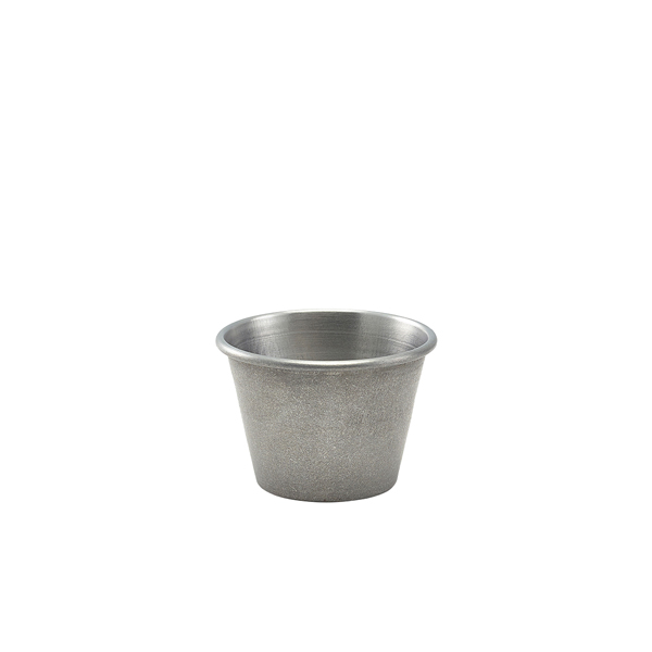 [BC-NRAMST2V] GenWare Vintage Steel Ramekin 71ml/ 2.5oz (Pack of 24)