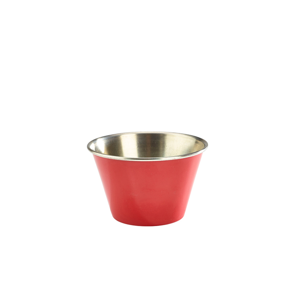GenWare Red Stainless Steel Ramekin 17cl/ 6oz (Pack of 24)